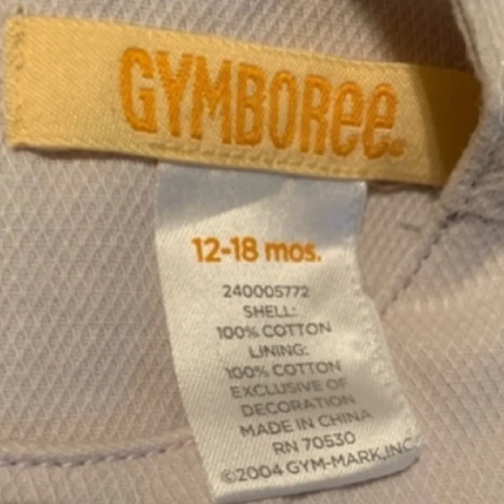 Vintage 2004 Gymboree Paper Lanterns Lavender Purple Easter Dress 12-18 Months